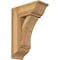 Ekena Millwork Thorton Traditional Rough Sawn Bracket w/ Offset Brace, Western Red Cedar, 8"W x 18"D x 26"H BKT0806X18X26THR01RWR - alternate 1